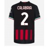AC Milan Davide Calabria #2 Hjemmedrakt 2022-23 Kortermet